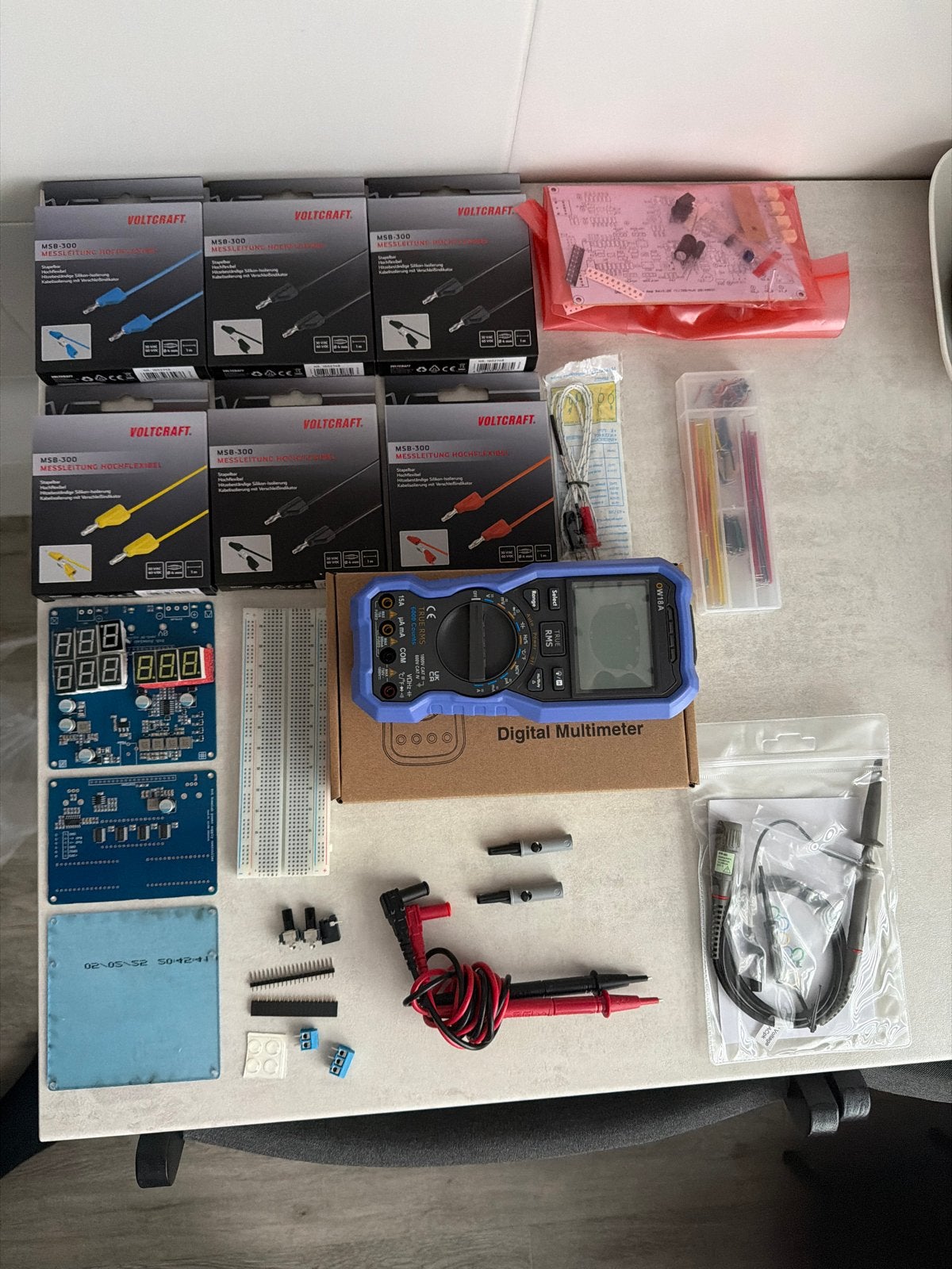 Elektronica Starterspakket: Multimeter, Meetkabels & Meer, Ophalen of Verzenden, Zo goed als nieuw