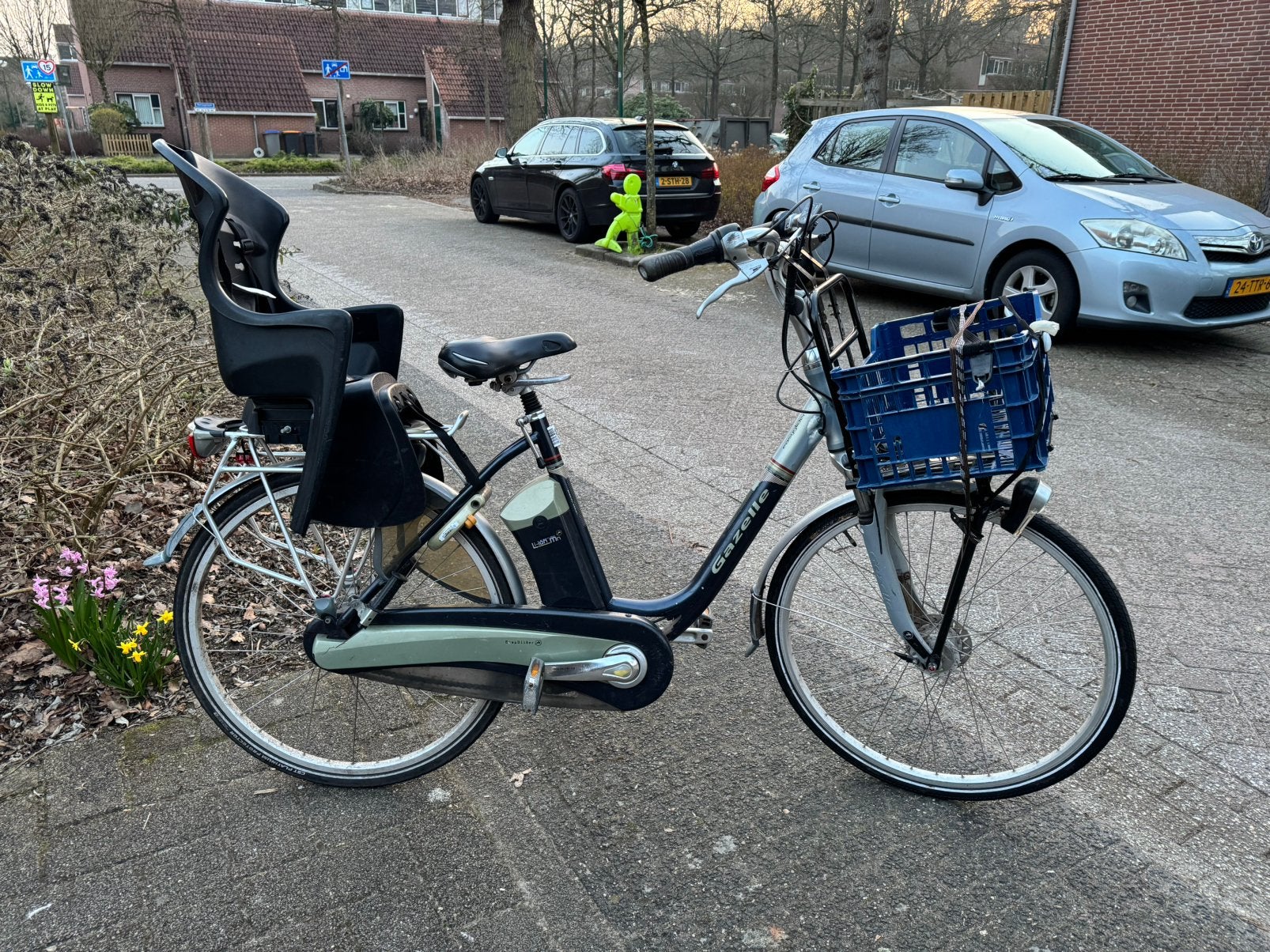 Gazelle Easyglider E-bike - accu defect -, Ophalen, Versnellingen, Trommelrem, 53 tot 56 cm