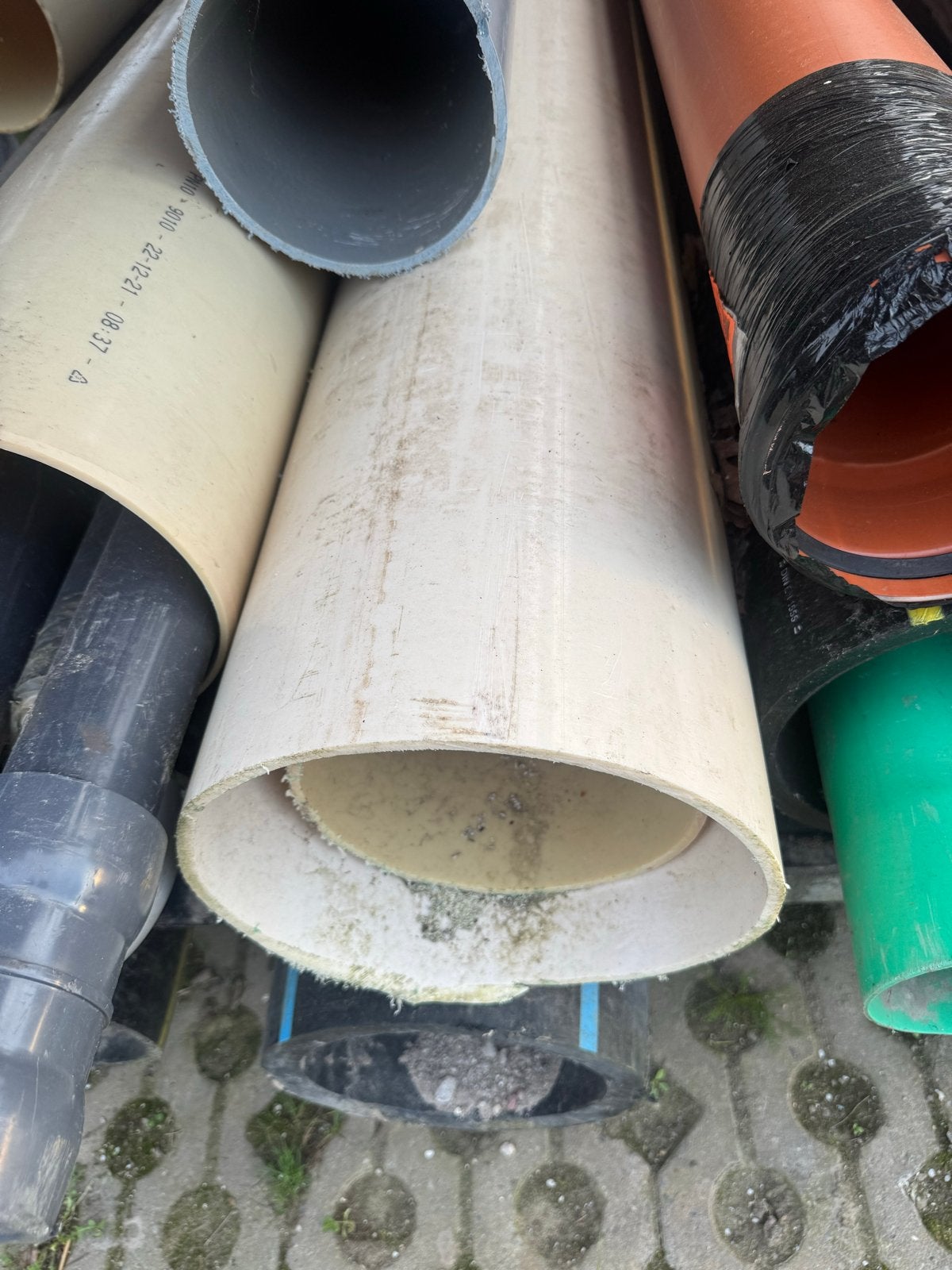 PVC buizen 315 mm, Doe-het-zelf en Verbouw, Buizen en Afvoer, Ophalen, Gebruikt, Pvc, 6 meter of meer