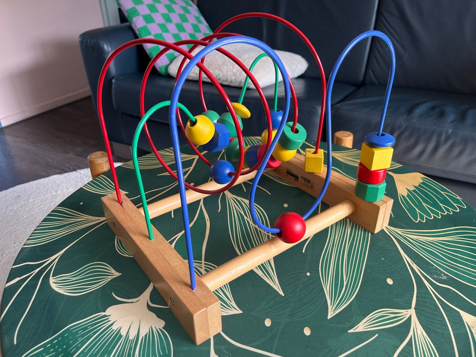 IKEA Babyspeelgoed: Kralenframe met Spiraal, Ophalen, Gebruikt, Overige typen