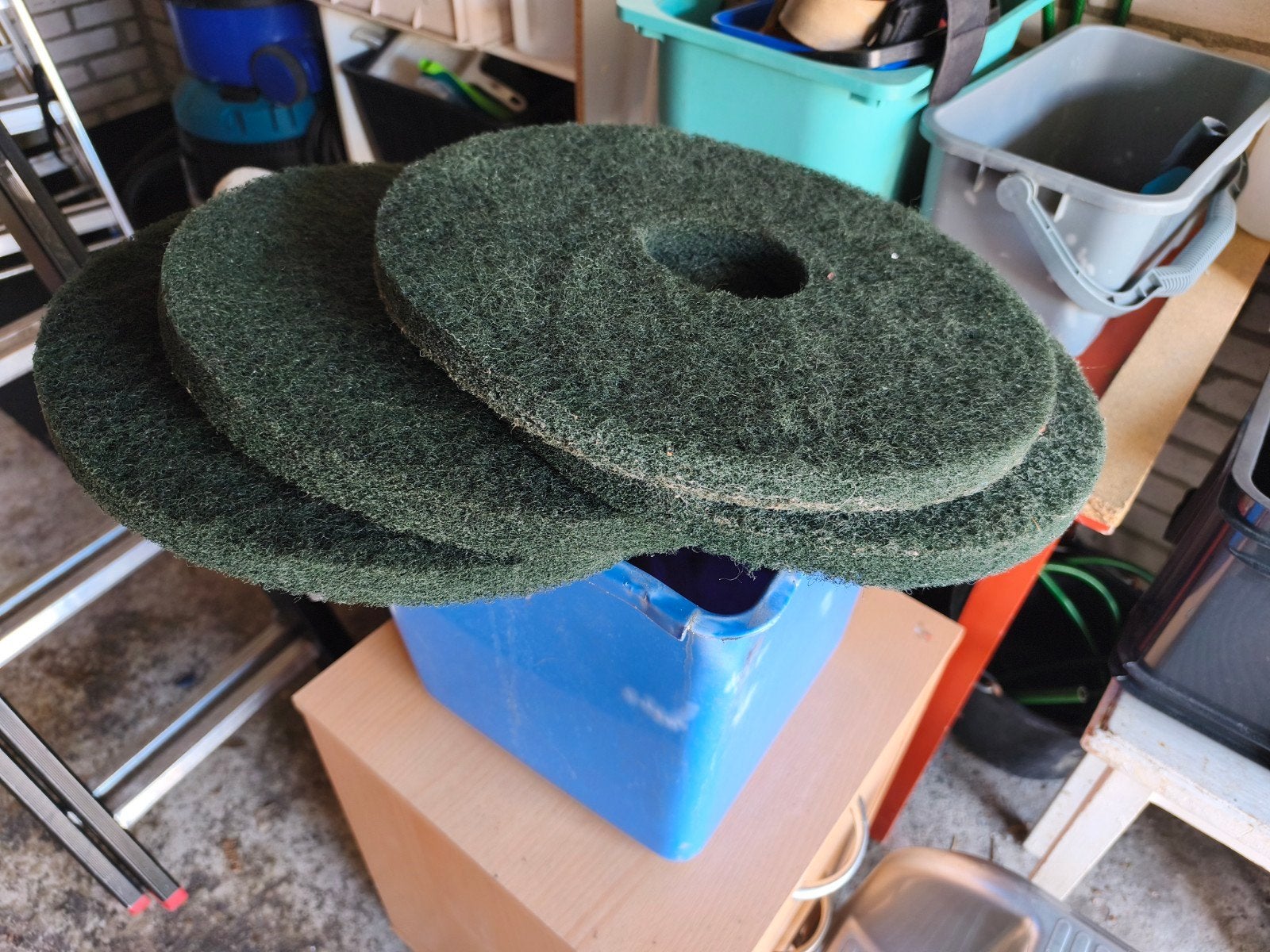 Pads voor eenschijfmachine, Ophalen of Verzenden