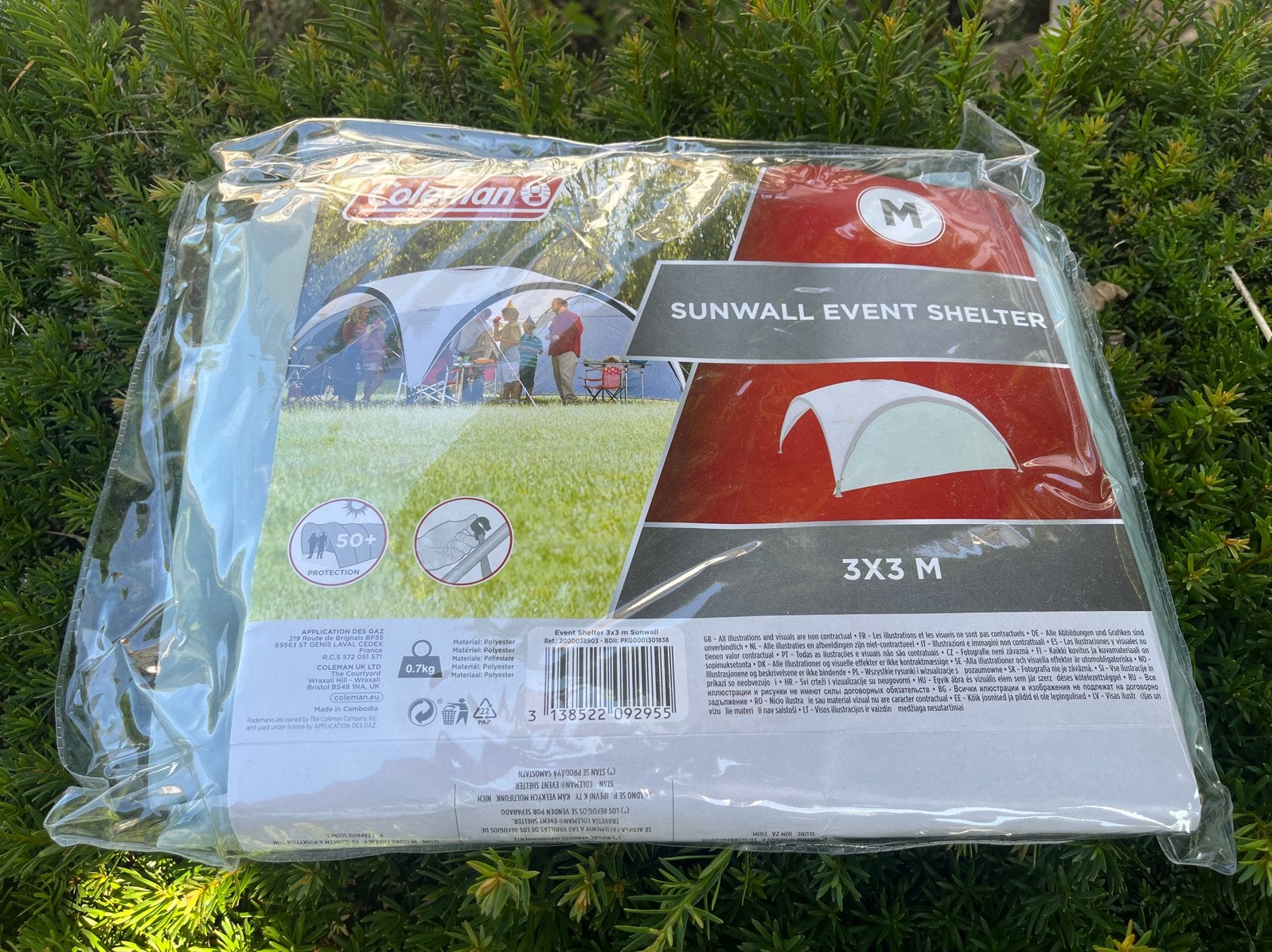 Coleman Sunwall zijwand Event Shelter 3x3 M - Nieuw, Ophalen, Nieuw