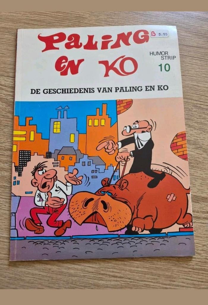 Paling en Ko - De Geschiedenis van Paling en Ko, Eén stripboek, Ophalen of Verzenden, Gelezen, Francisco Ibáñez