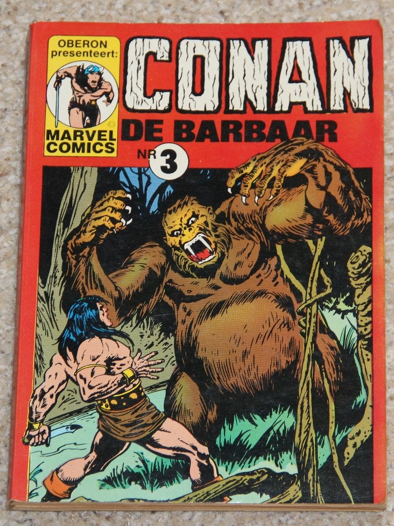 CONAN de BARBAAR | Pocket nr.3 | Oberon (1979), Eén comic, Smith / Thomas, Europa, Ophalen of Verzenden