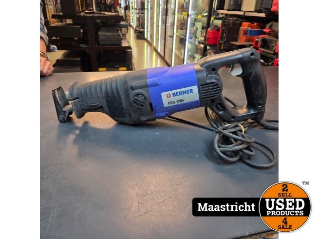 Berner BRS-1200 reciprozaag (the Demolator) Nwp 350 euro, Flex Ltd., Zo goed als nieuw, https://flex.com/contact-us, Nobelstraat 10, 5807 GA Oostrum LB, Limburg, Nederland