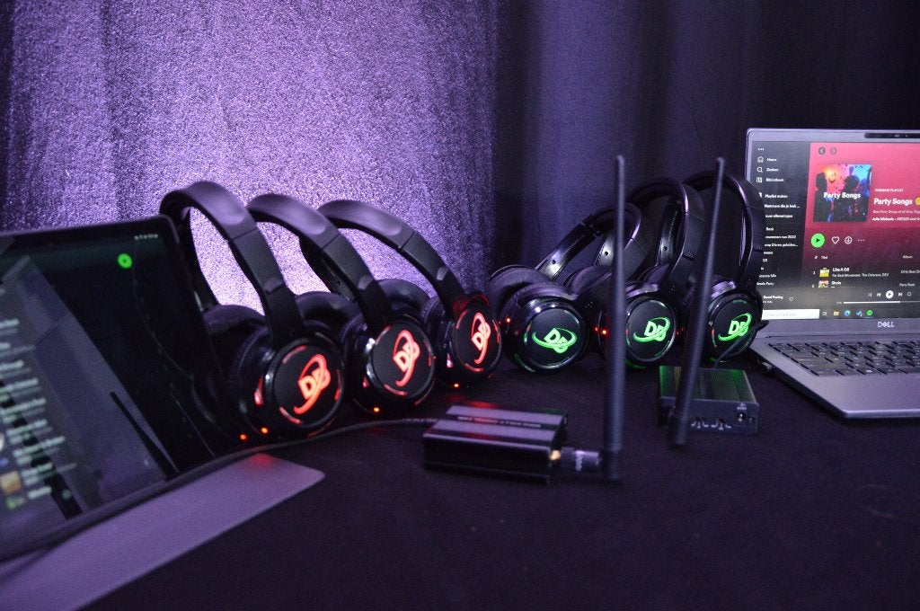 Silent Disco te huur!, Ophalen of Verzenden