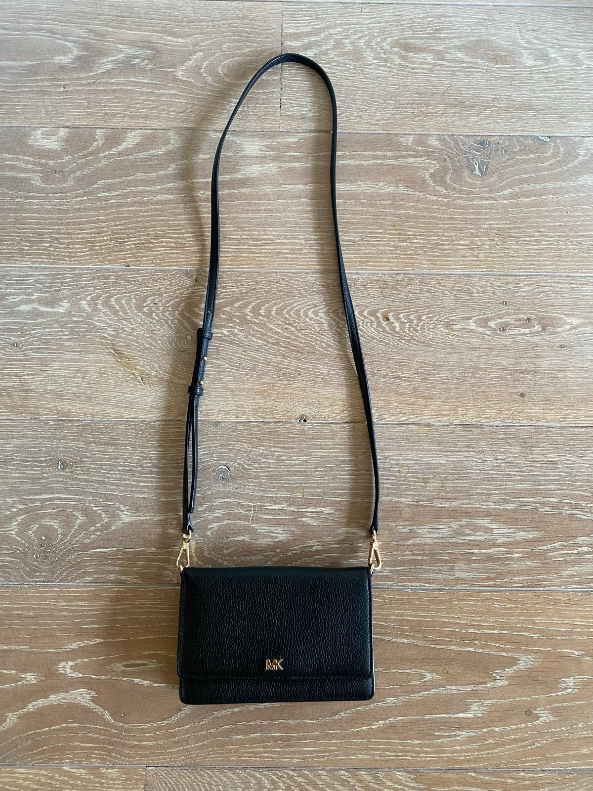 Michael Kors tasje / portemonnee - Zo goed als nieuw, Ophalen of Verzenden, Zo goed als nieuw, Zwart, Avondtasje