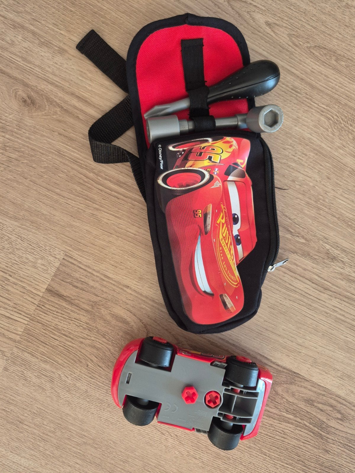 Cars sleutelsetje met Lightning McQueen, Ophalen, Gebruikt