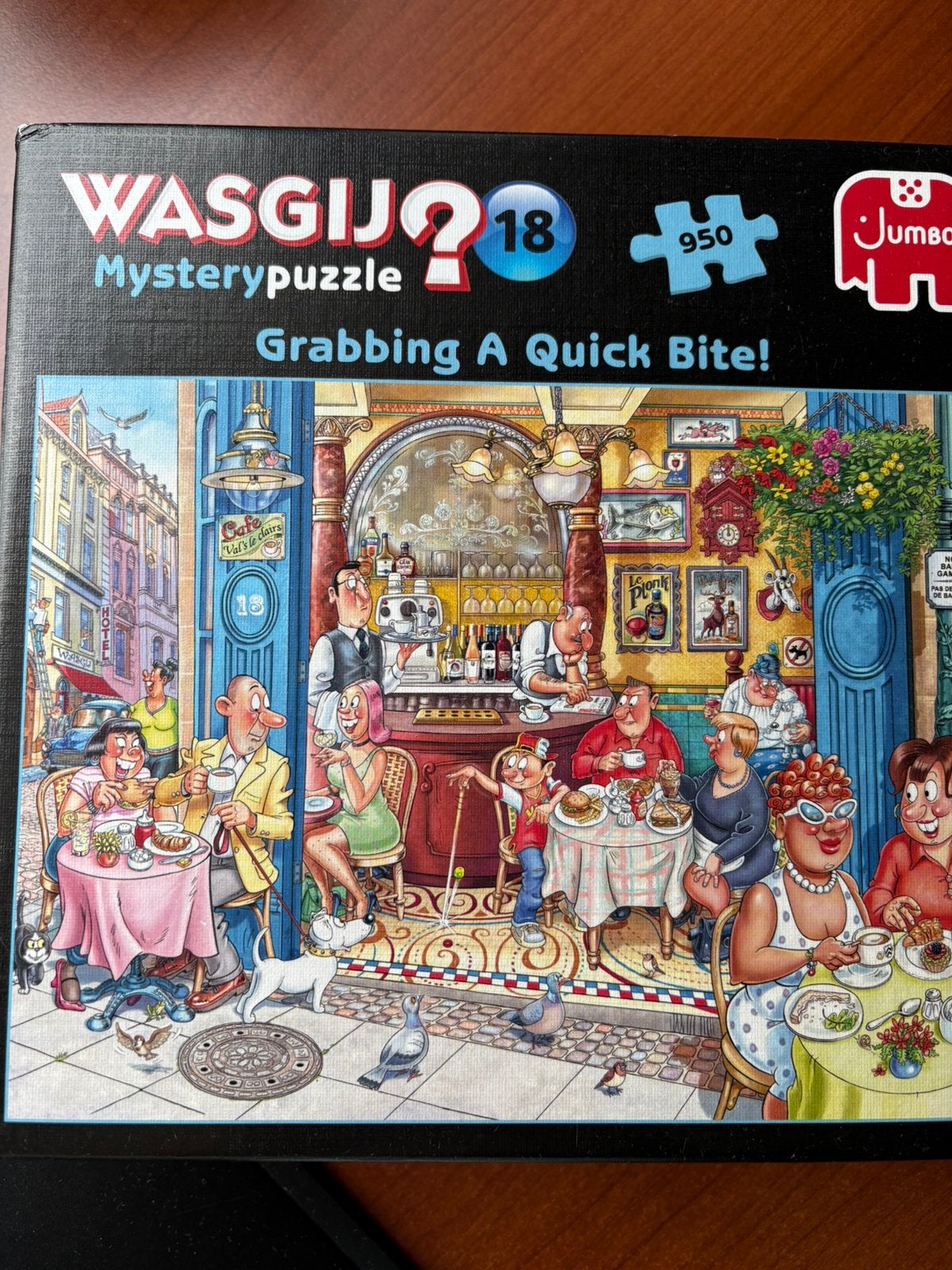 Wasgij puzzel nr. 18, Ophalen, 500 t/m 1500 stukjes, Gebruikt