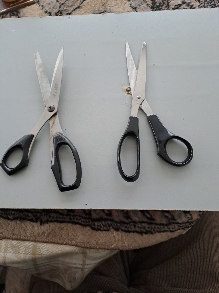 te koop 2 scharen  zgan  voor links handige personen, Ophalen of Verzenden, Zo goed als nieuw, Overige typen