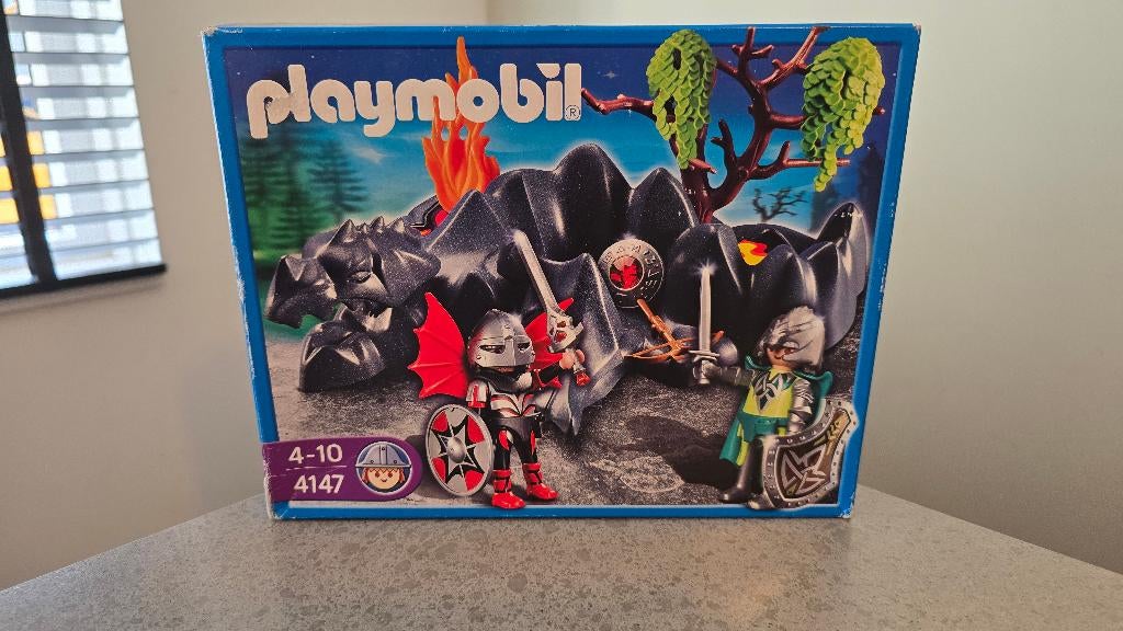 Playmobil 4147 Compactset drakenridders nieuw in doos, Ophalen of Verzenden, Nieuw, Complete set