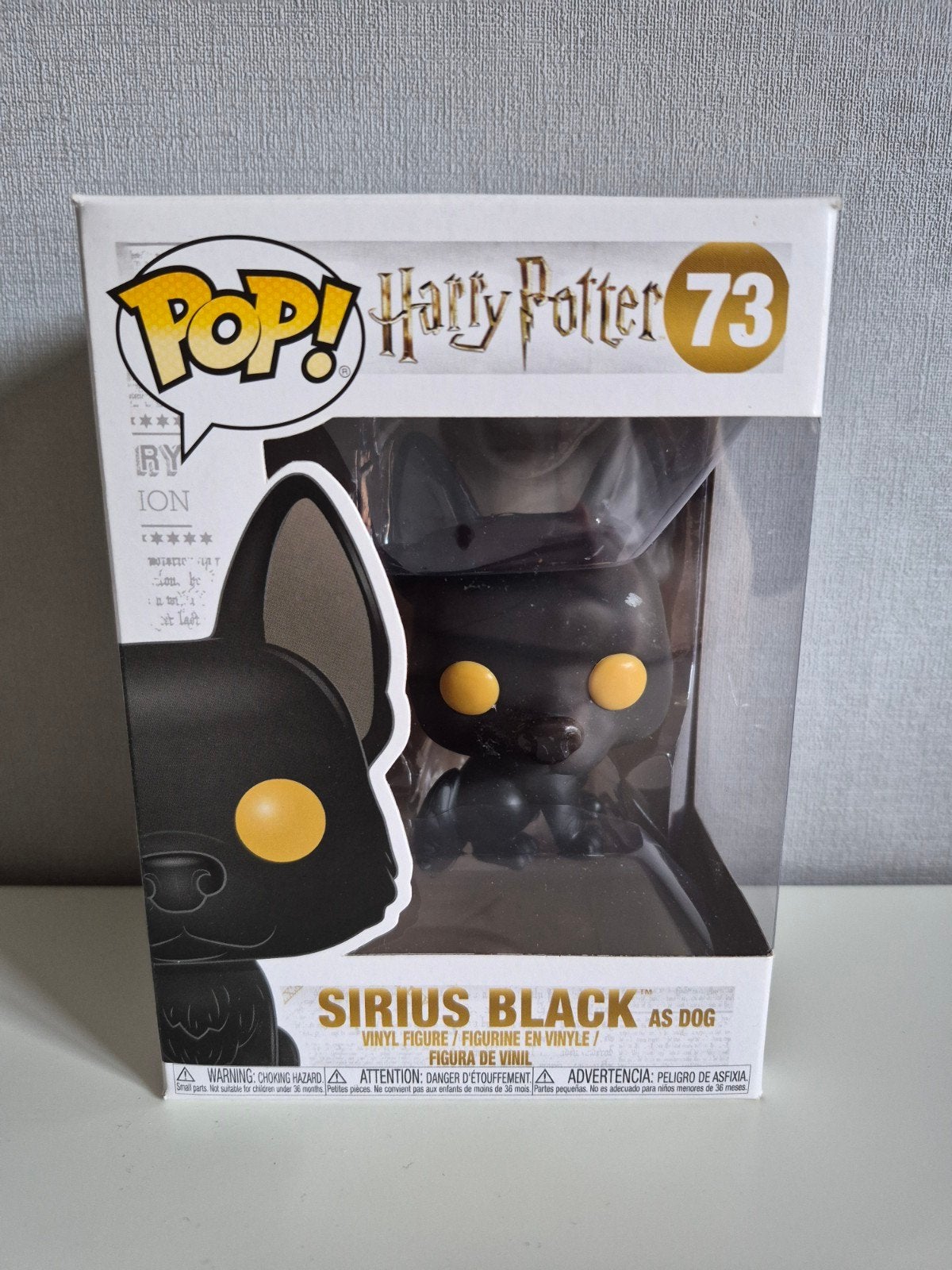 harry potter funko pop sirius black as dog 73, Verzenden, Zo goed als nieuw