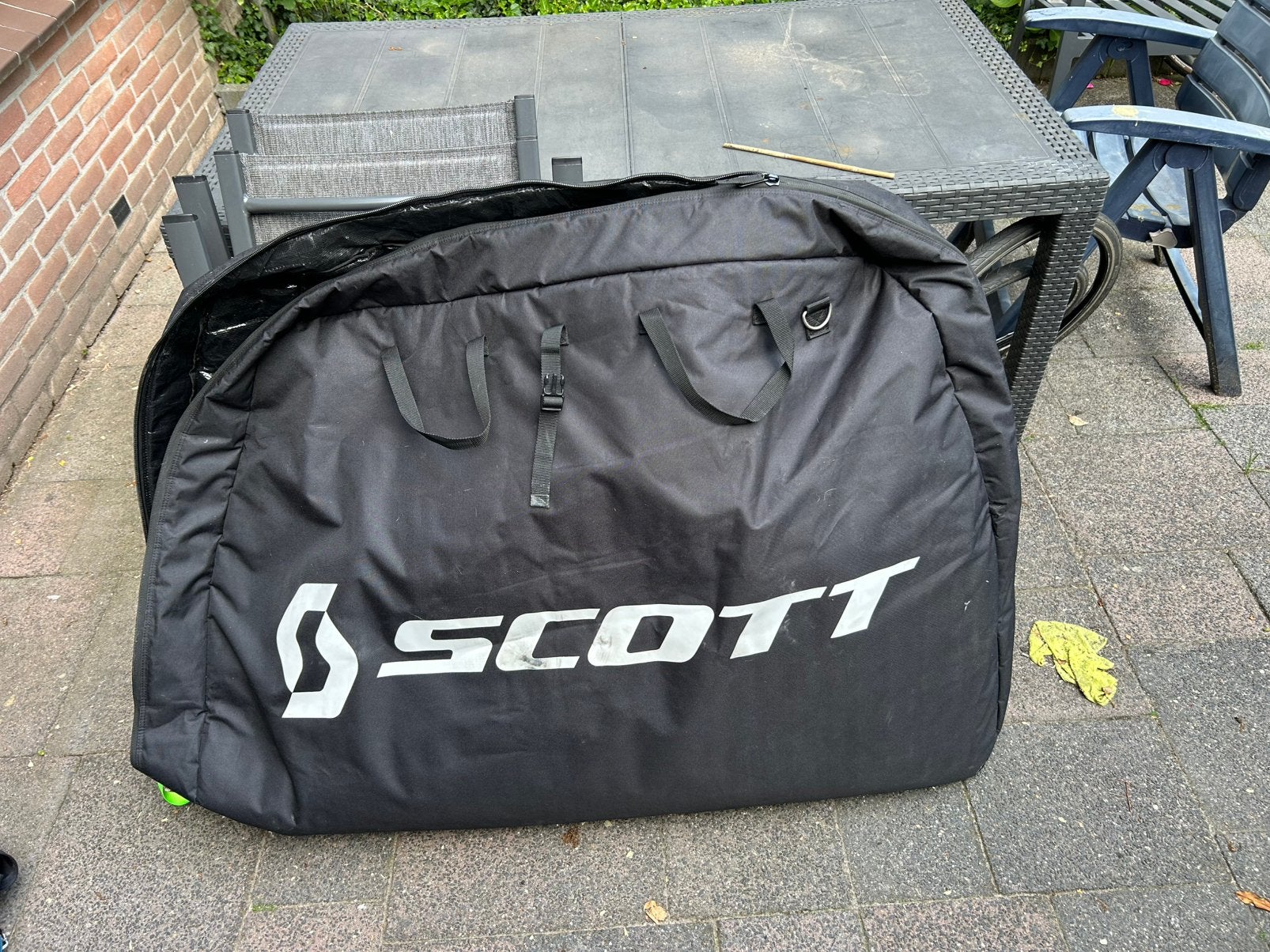 Fietskoffer/fietstas, Ophalen, Zo goed als nieuw