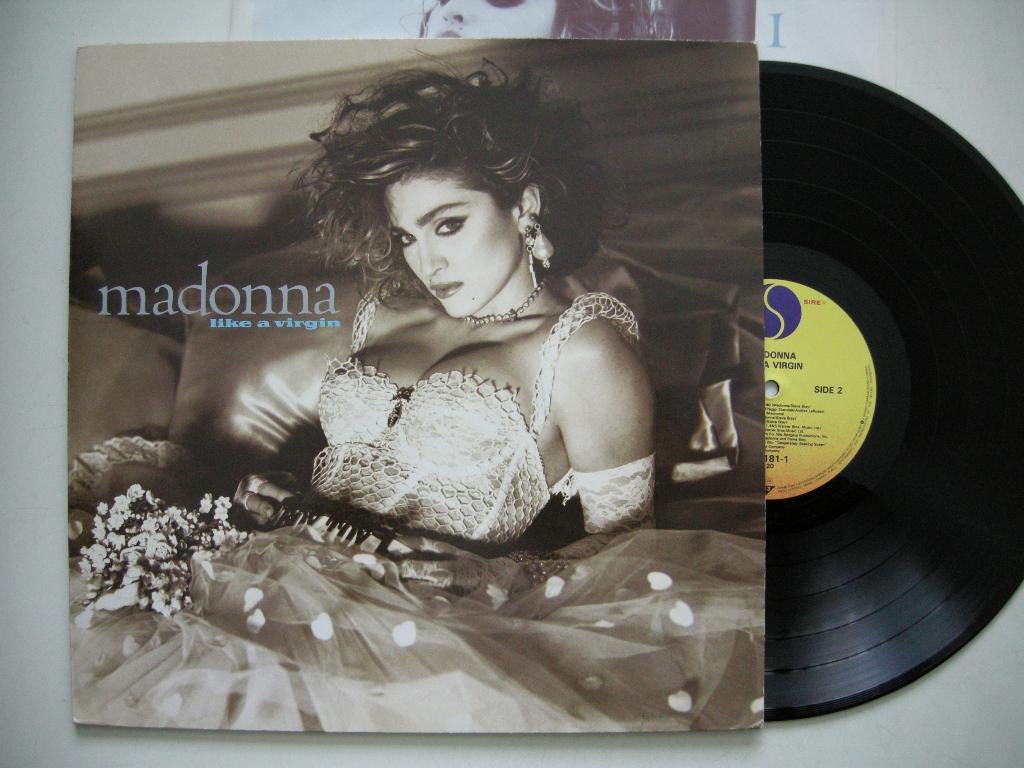 Madonna Like A Virgin - LP vinyl zgan, Ophalen, 1980 - 1989, Zo goed als nieuw, 12 inch