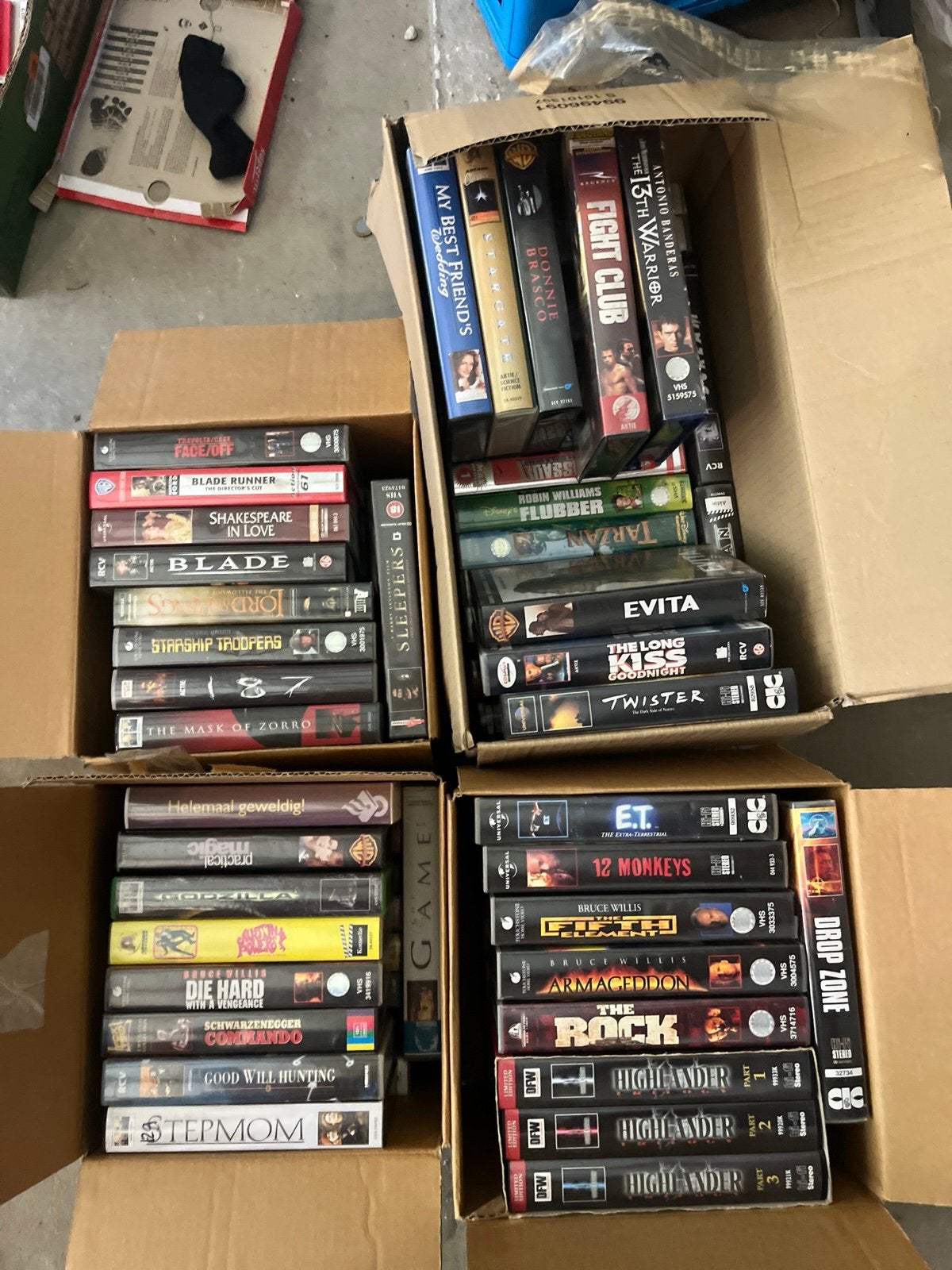 Vhs film, nog meer, Cd's en Dvd's, VHS | Film, Ophalen, Zo goed als nieuw