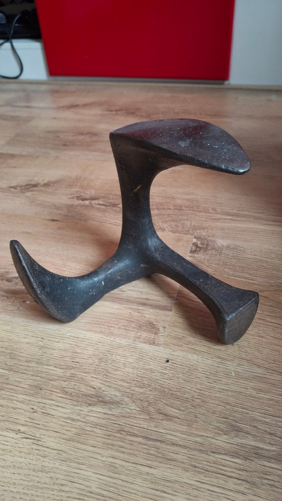 Antieke Schoenmakersleest van Gietijzer, Antiek en Kunst, Antiek | Overige Antiek, Ophalen of Verzenden