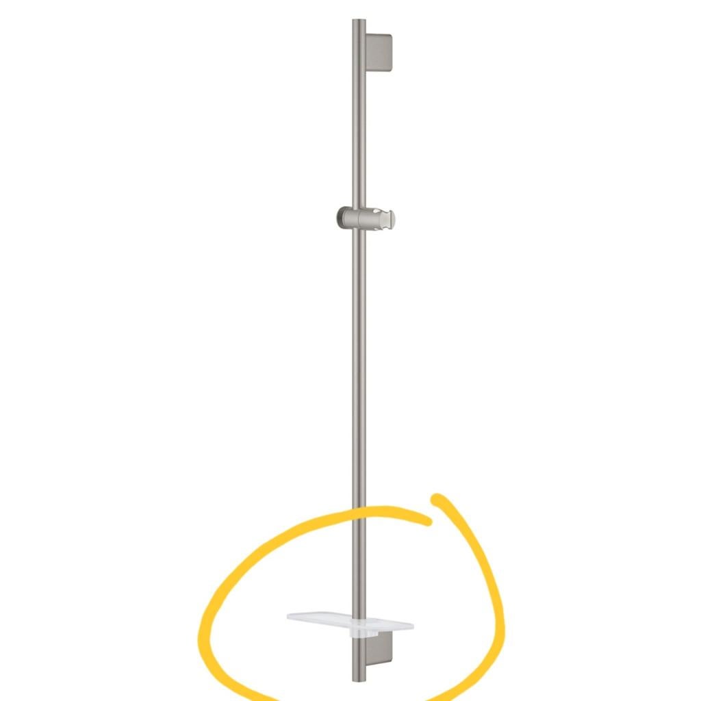 Nieuwe zeepschaal voor Grohe glijstang, Doe-het-zelf en Verbouw, Sanitair, Ophalen of Verzenden, Nieuw, Douche
