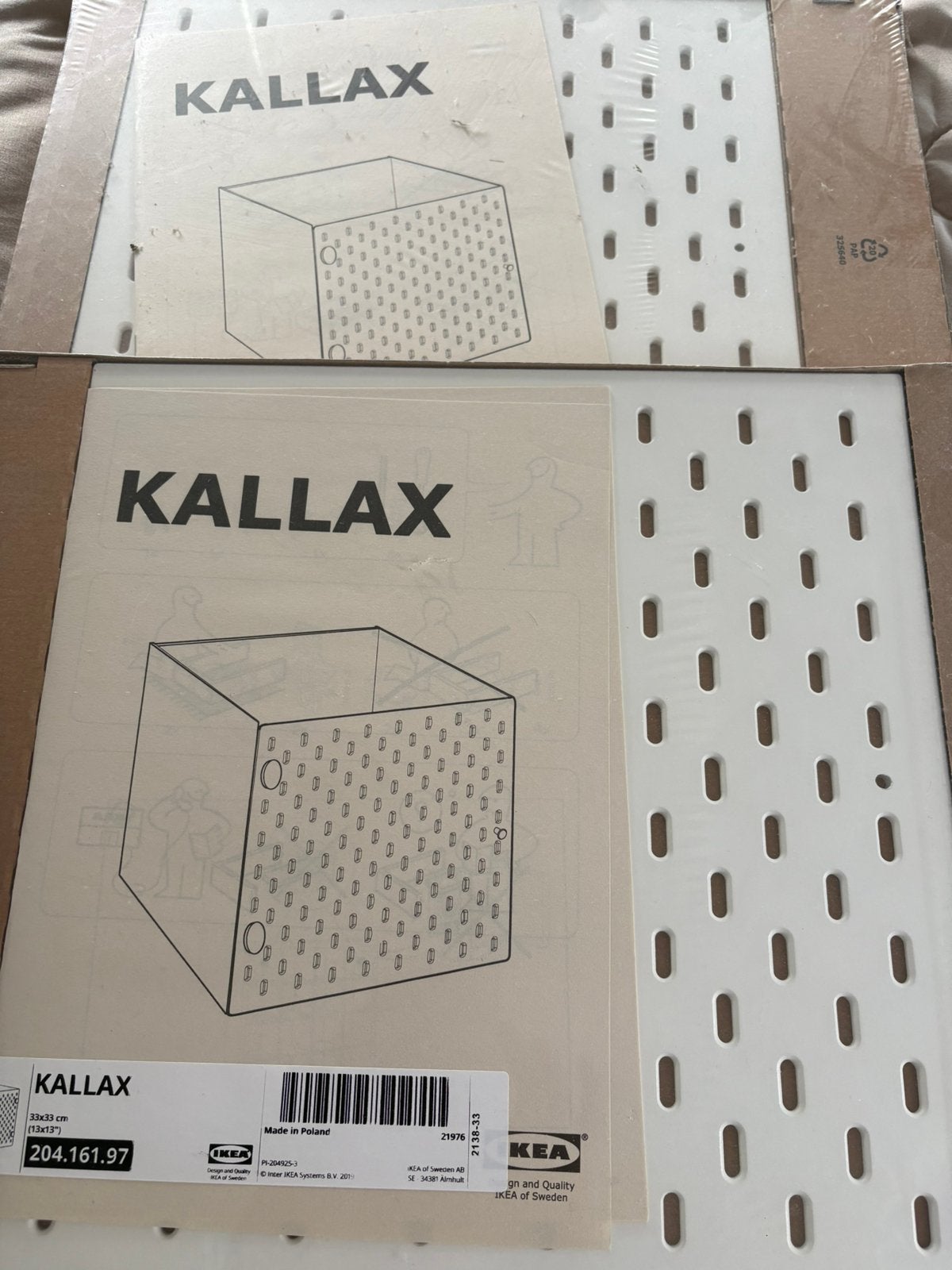 Kallax inzet, Minder dan 50 cm, Ophalen of Verzenden, Zo goed als nieuw, Minder dan 100 cm