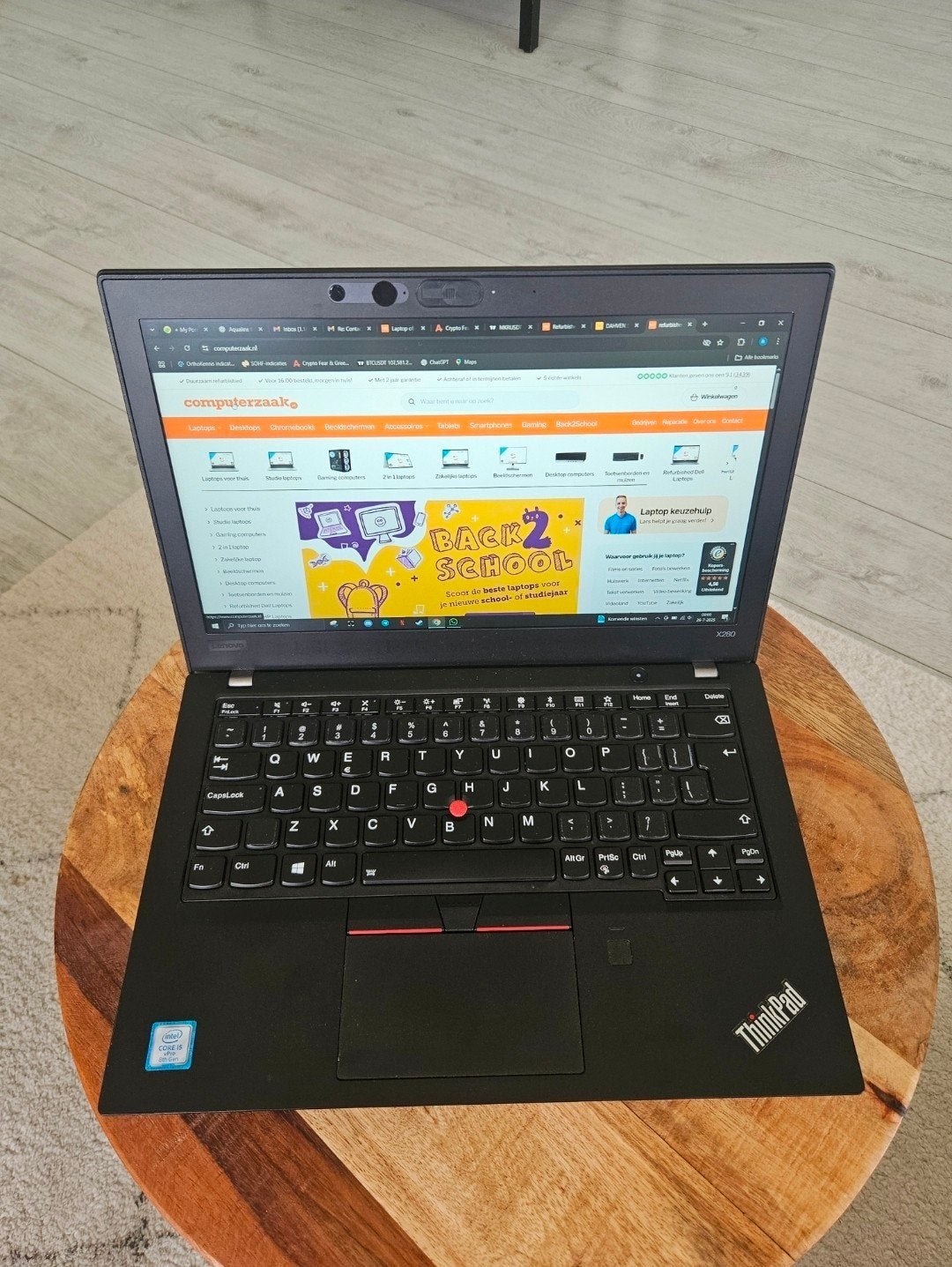 Lenovo ThinkPad X280 - i5 vPro 8th Gen, Computers en Software, 256 GB, 2 tot 3 Ghz, 8 GB, 13 inch