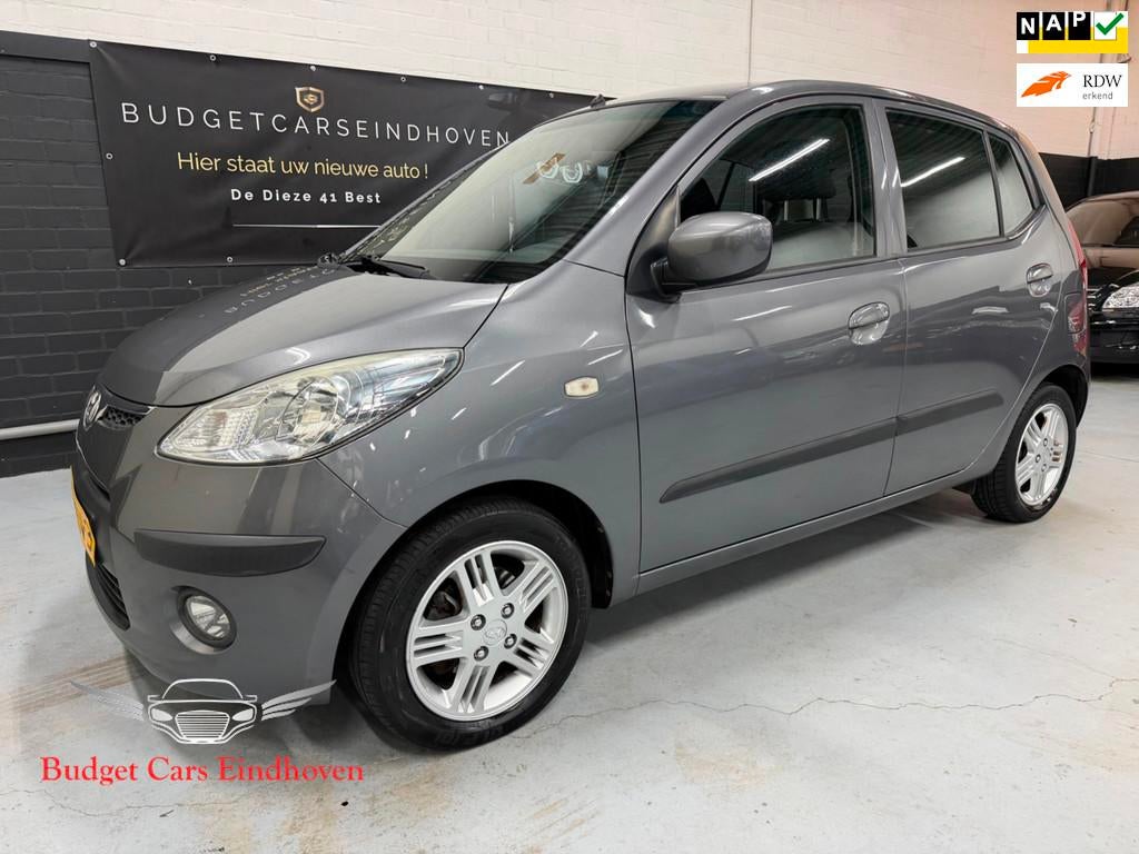 Hyundai I10 1.1 Dynamic XL Nap/Airco/5Drs/APK 06-2027!, Stof, Gebruikt, 31 €/maand, 4 cilinders