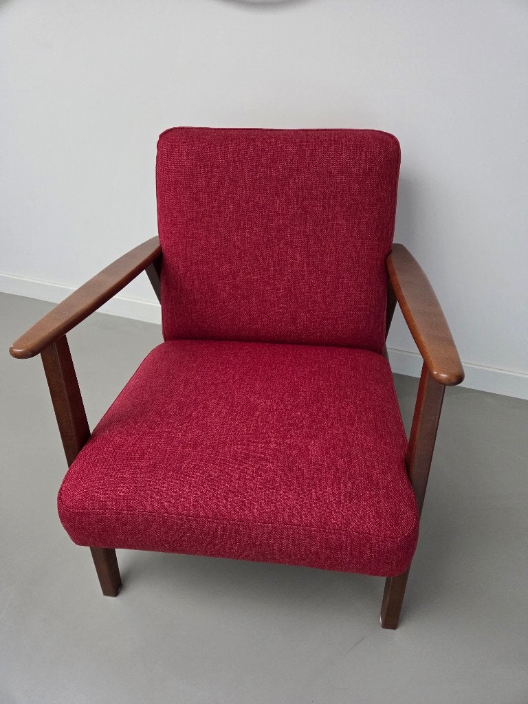 Ikea Ekenäset fauteuil, Ophalen, Retro scandinavisch, 75 tot 100 cm, Zo goed als nieuw