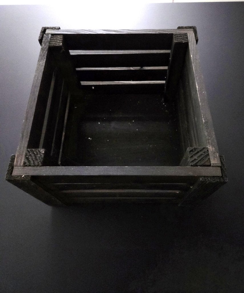 HOUTEN KISTJE, Ophalen of Verzenden, Zo goed als nieuw, Minder dan 50 cm, Minder dan 50 cm