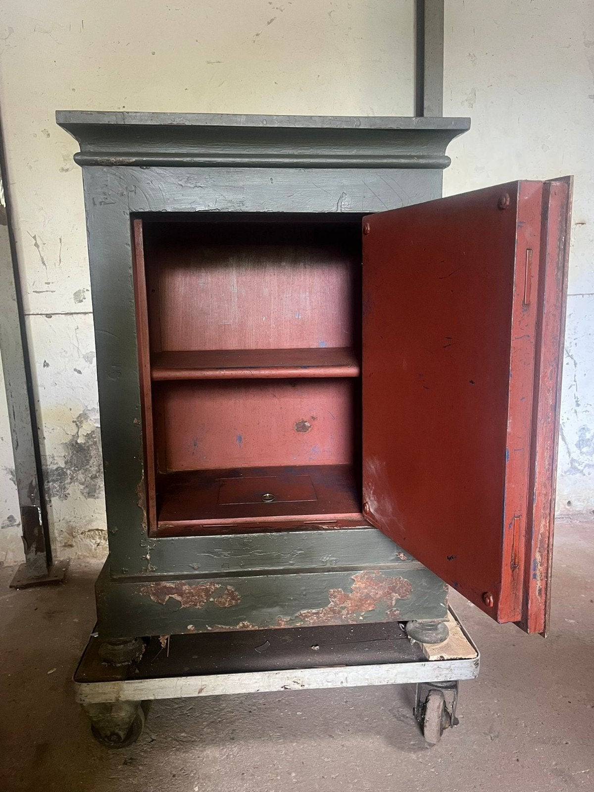 Mooie vintage kluis., Huis en Inrichting, Brandblussers en Brandkasten, Ophalen, Gebruikt, Brandkast