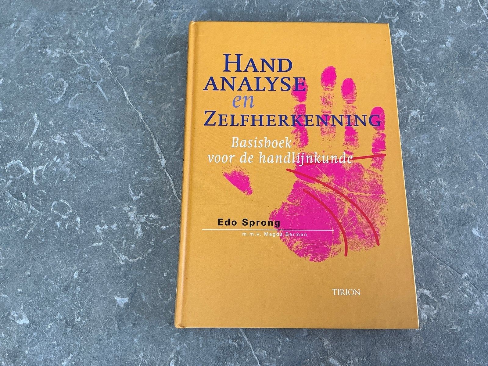 Hand Analyse en Zelfherkenning - Edo Sprong, Boeken, Ophalen of Verzenden, Gelezen, Overige onderwerpen, Instructieboek
