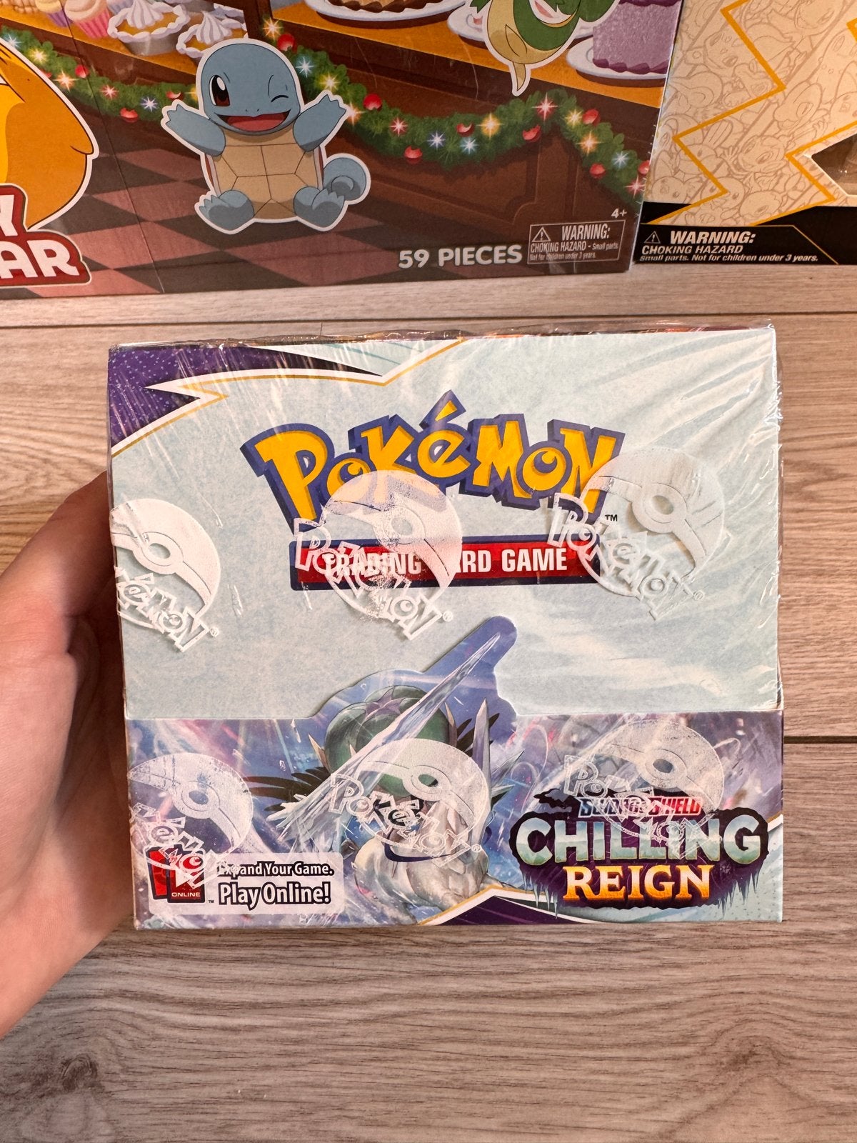 Pokémon Chilling Reign Booster Box - Engels, Factory Sealed, Ophalen of Verzenden, Nieuw, Boosterbox