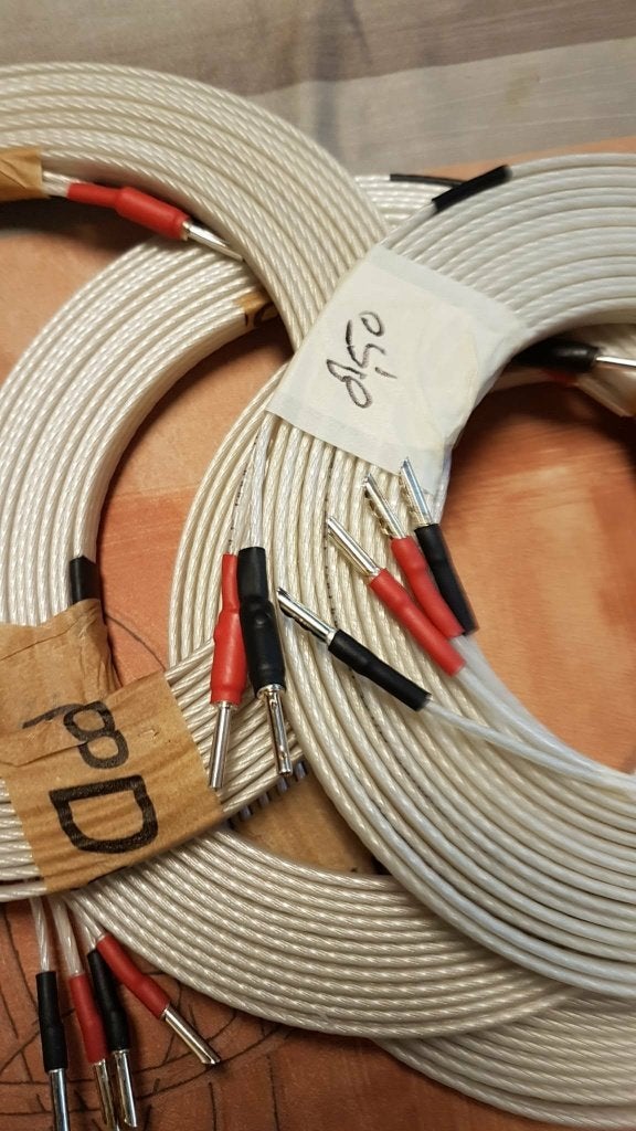 luispeaker kabel, Ophalen of Verzenden, Gebruikt, 5 tot 10 meter, Luidsprekerkabel