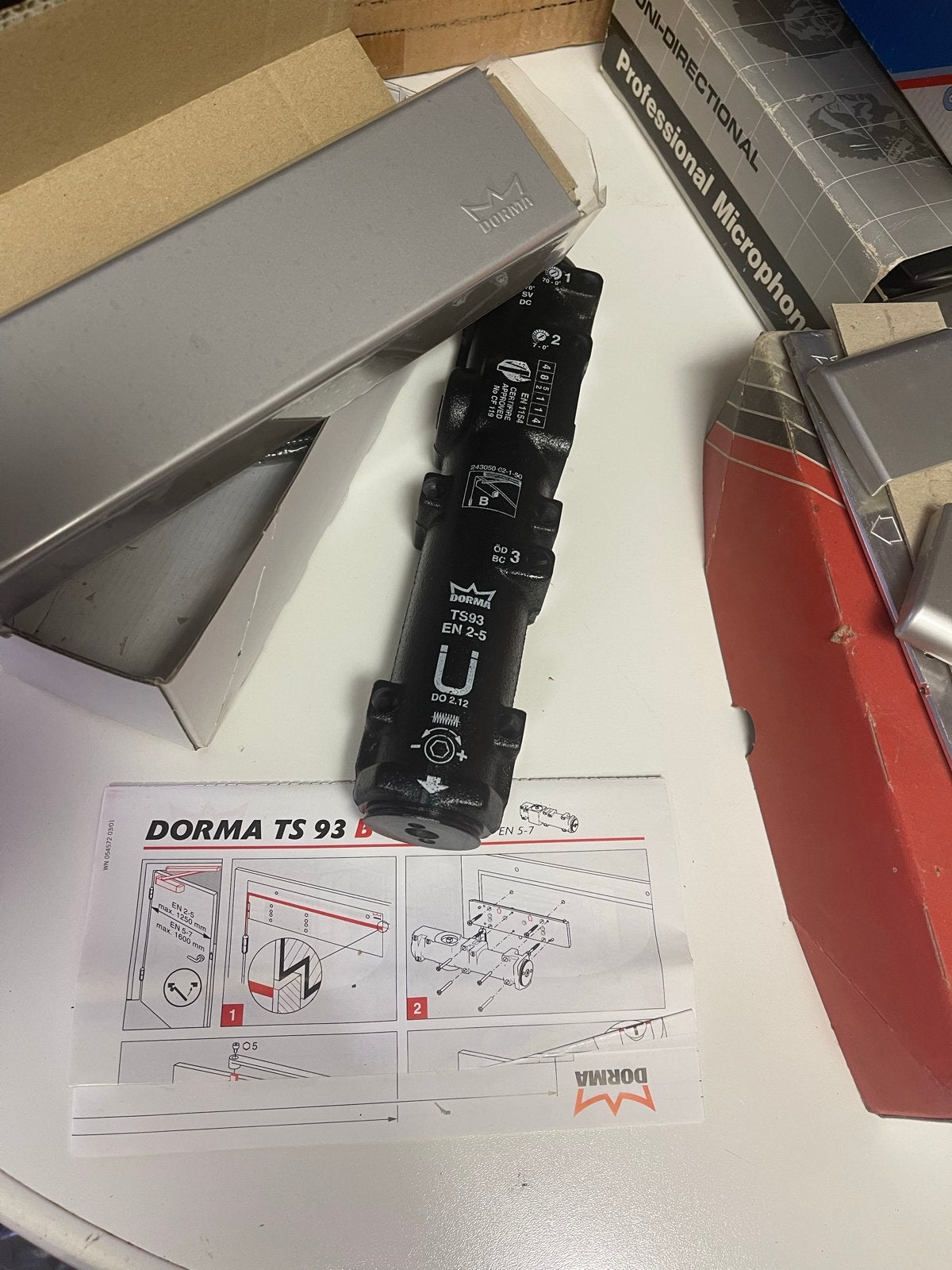 Dorma TS 93 B Deursluiter - Nieuw in doos, Ophalen, Nieuw, Overige typen, 200 tot 215 cm