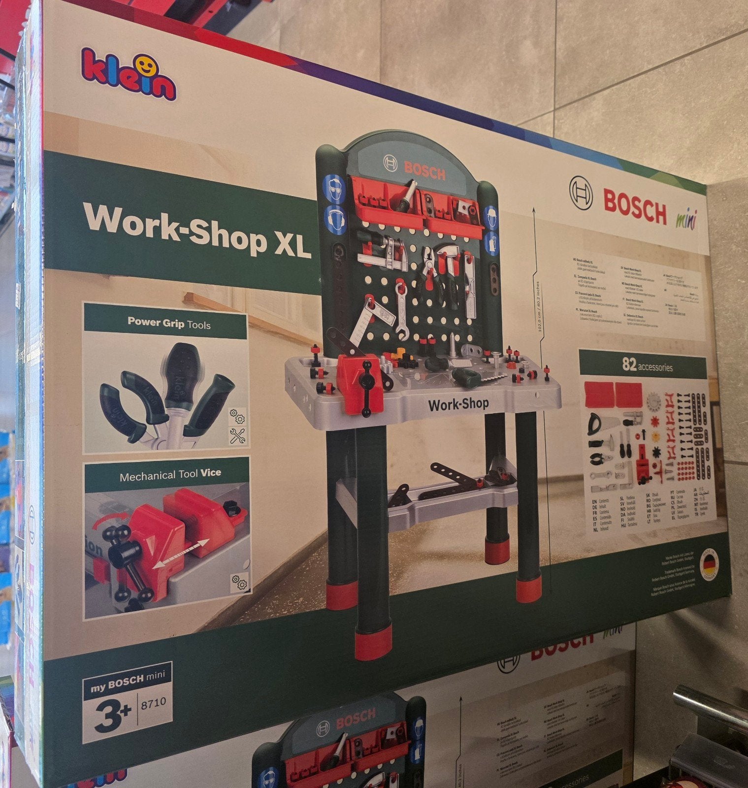 Bosch Work-Shop XL Werkbank - Nieuw in doos!, Kinderen en Baby's, Klein, Jongen of Meisje, Onbekend, Nieuw
