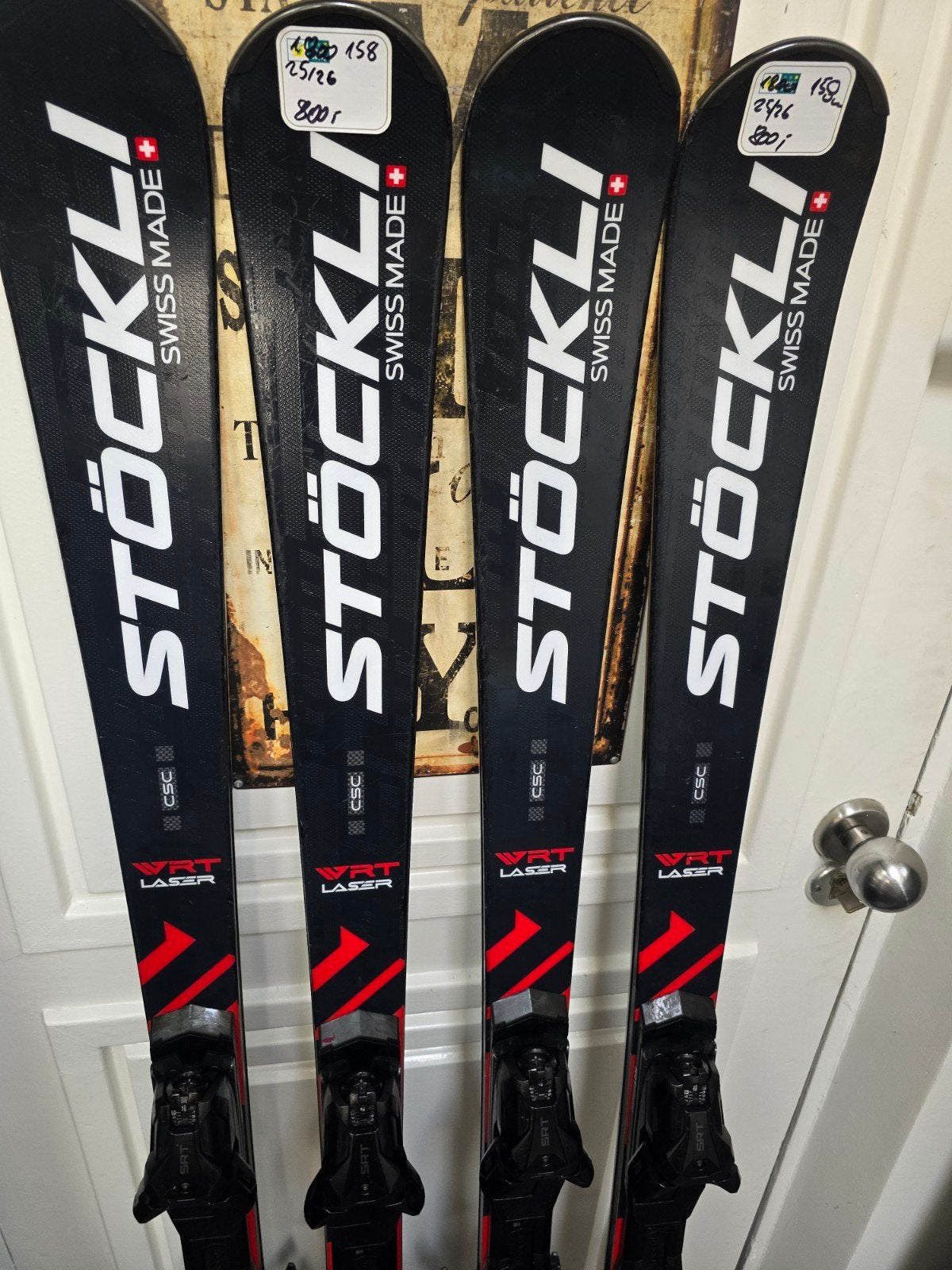 158cm 25/26 STOCKLI LASER WRT NP1800€ SL VOOR KENNERS BEST, Sport en Fitness, Skiën en Langlaufen, Overige merken, Ophalen of Verzenden