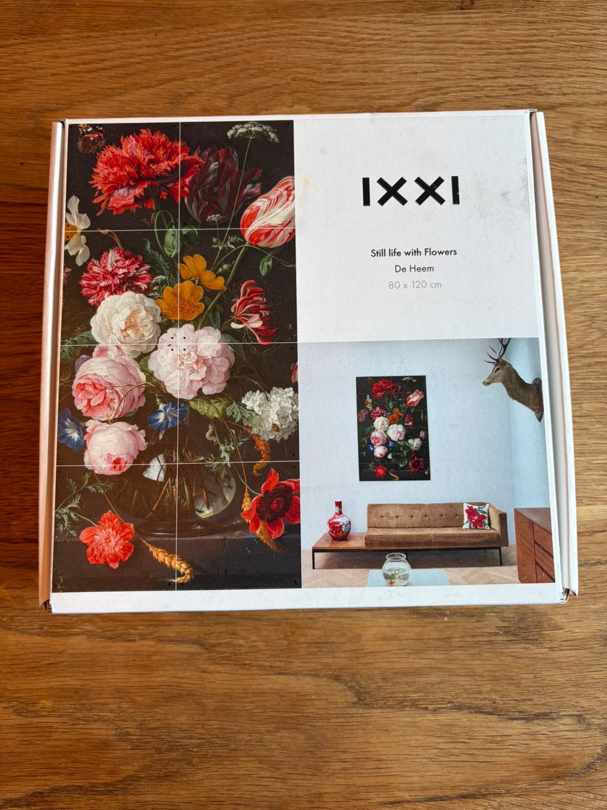 IXXI Still live with flowers 80x120 cm, Ophalen of Verzenden, Zo goed als nieuw, Interieur en Design