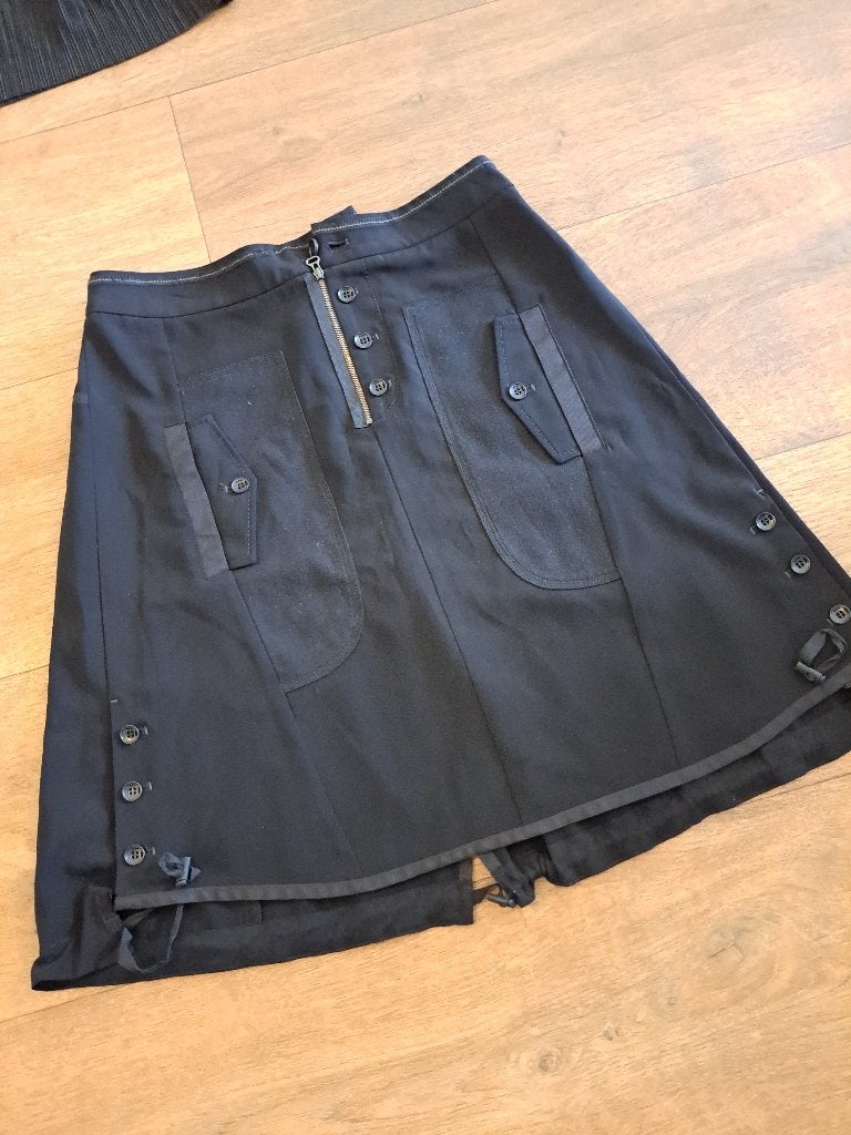 sportieve  travel  rok zwart mt. 38, Maat 38/40 (M), Zwart, Eva Kayan, Ophalen of Verzenden
