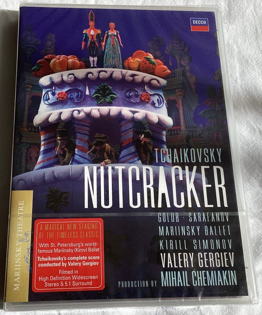 Tchaikovsky – The Nutcracker, Op.71 Mariinsky Version DVD, Alle leeftijden, Ophalen of Verzenden, Nieuw in verpakking, Muziekvideo's