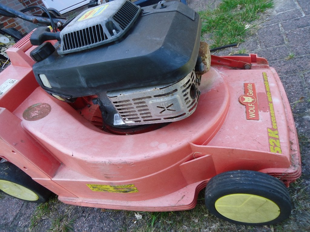 Grote Wolf geräte senator 52k vario grasmaaier onknapper, Ophalen, Gebruikt, Versnellingen, Benzine-grasmaaier