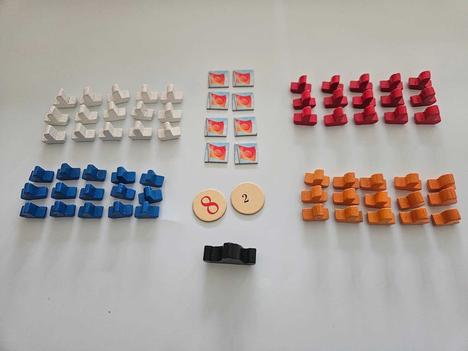 Losse onderdelen Zeevaarders Kolonisten van Catan, Drie of vier spelers, Ophalen of Verzenden, 999 Games
