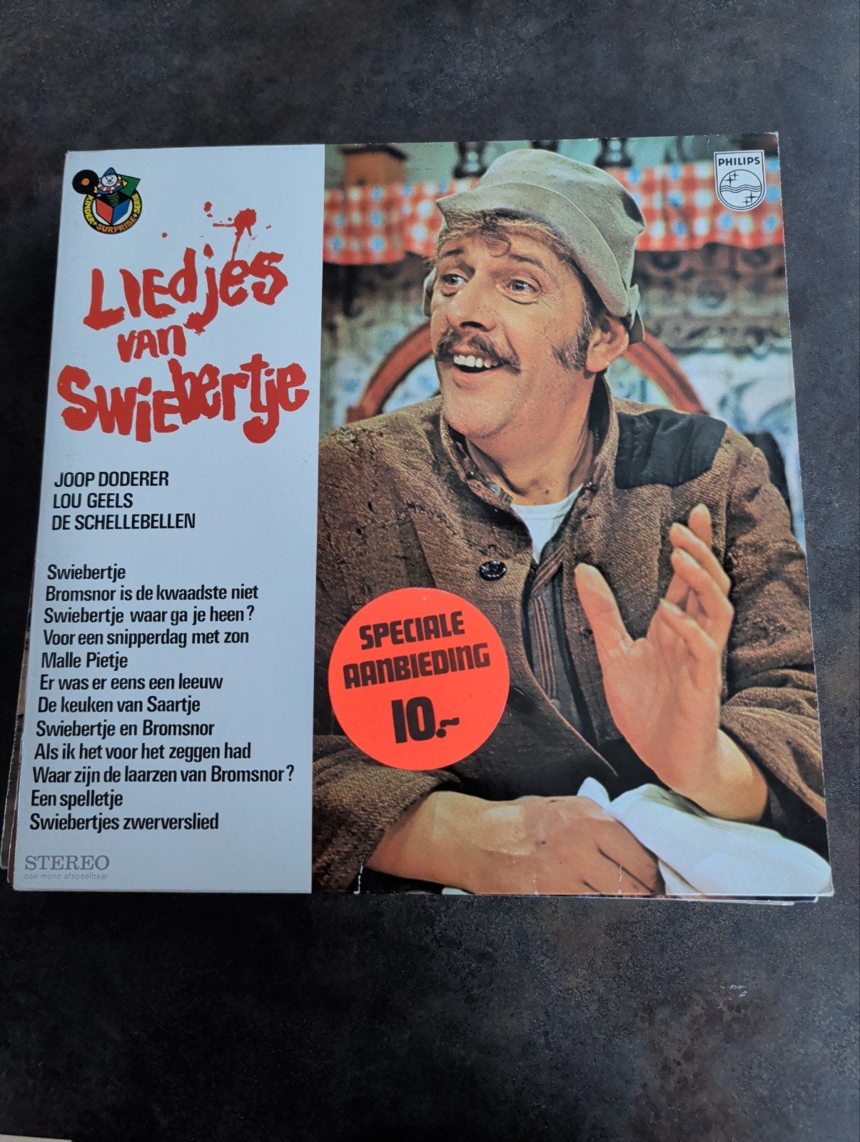 Liedjes van Swiebertje - Joop Doderer, Lou Geels LP, Cd's en Dvd's, LP, Gebruikt, Overige genres, Ophalen of Verzenden