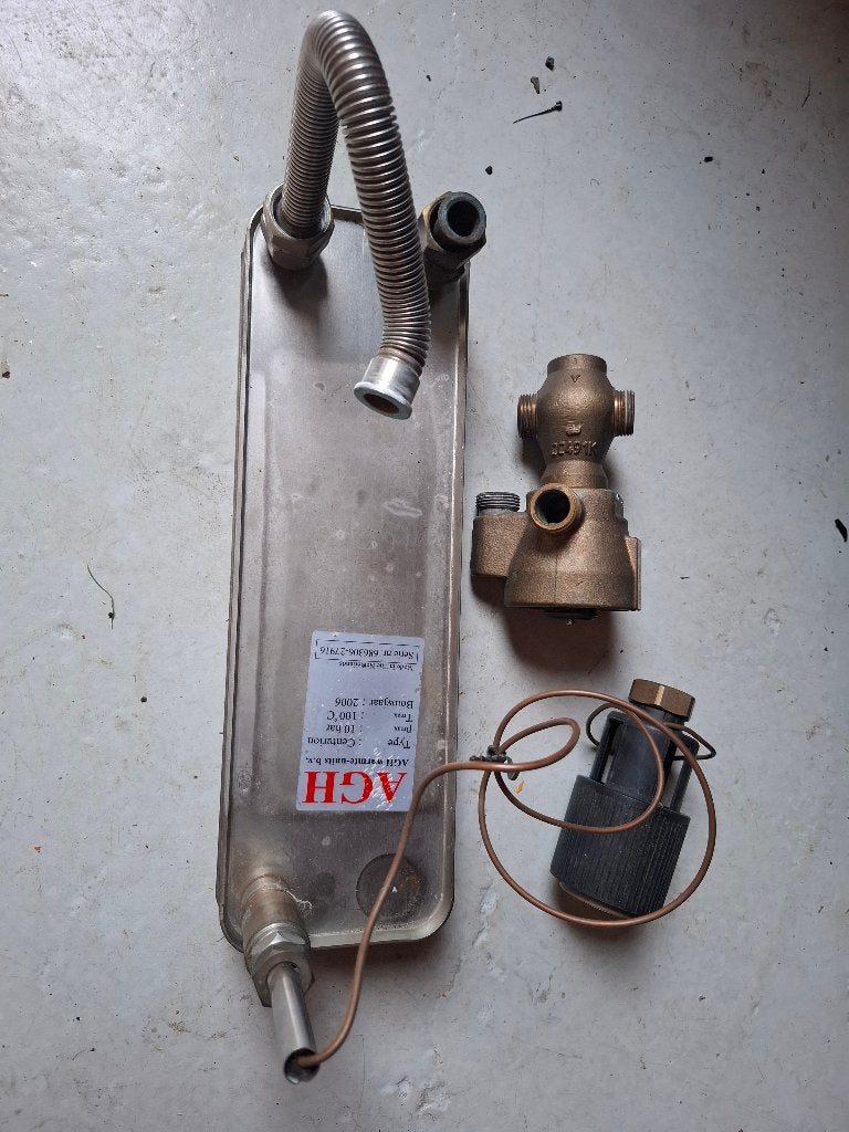 SWEP platenwisselaar - B160WHx14/1P-SC-S + Sason 2483K/2438K, Ophalen of Verzenden, Zo goed als nieuw