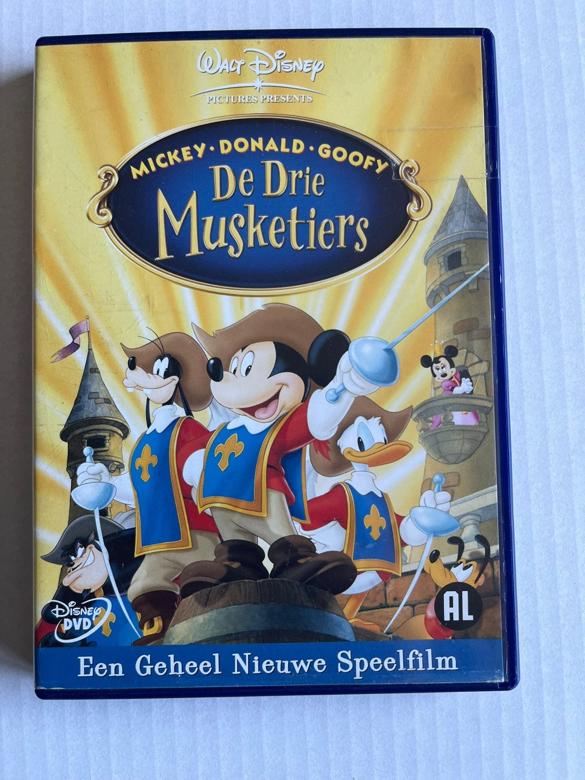Mickey, Donald, Goofy: De Drie Musketiers (DVD), Alle leeftijden, Nederlands, Gebruikt, Bonusmateriaal