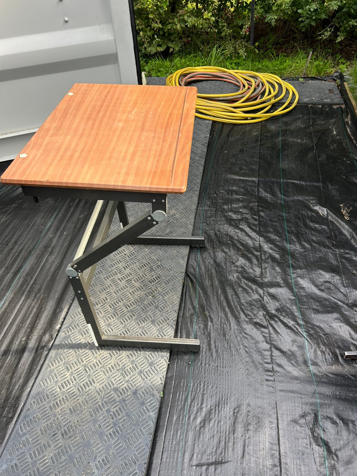 Schooltafel met stoel, Ophalen of Verzenden, Zo goed als nieuw