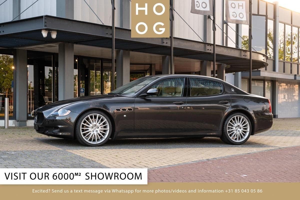 Maserati Quattroporte 4.7 V8 GTS (bj 2010, automaat), Auto's, Automaat, Euro 5, Gebruikt, 8 cilinders