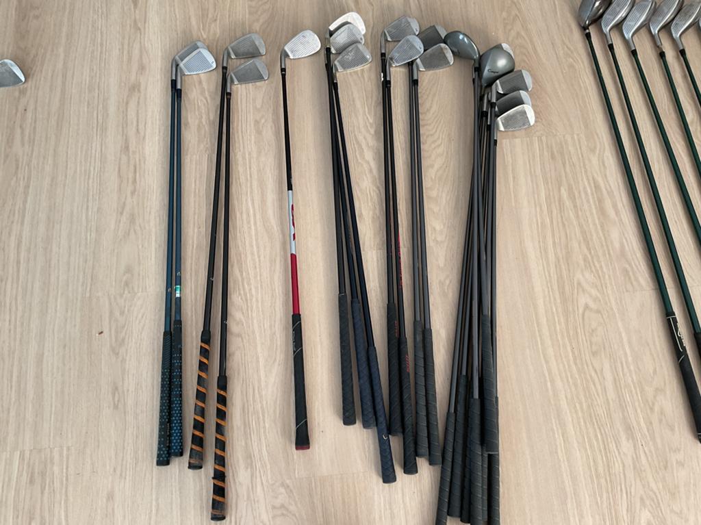Golfclubs , carbon , diverse merken diverse lengtes, Ophalen, Gebruikt, Club, Overige merken