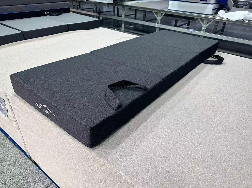 Opvouwbaar matras 75x195 cm - Vouwmatras - Nieuw, Eenpersoons, Ophalen of Verzenden, Zo goed als nieuw, 80 cm