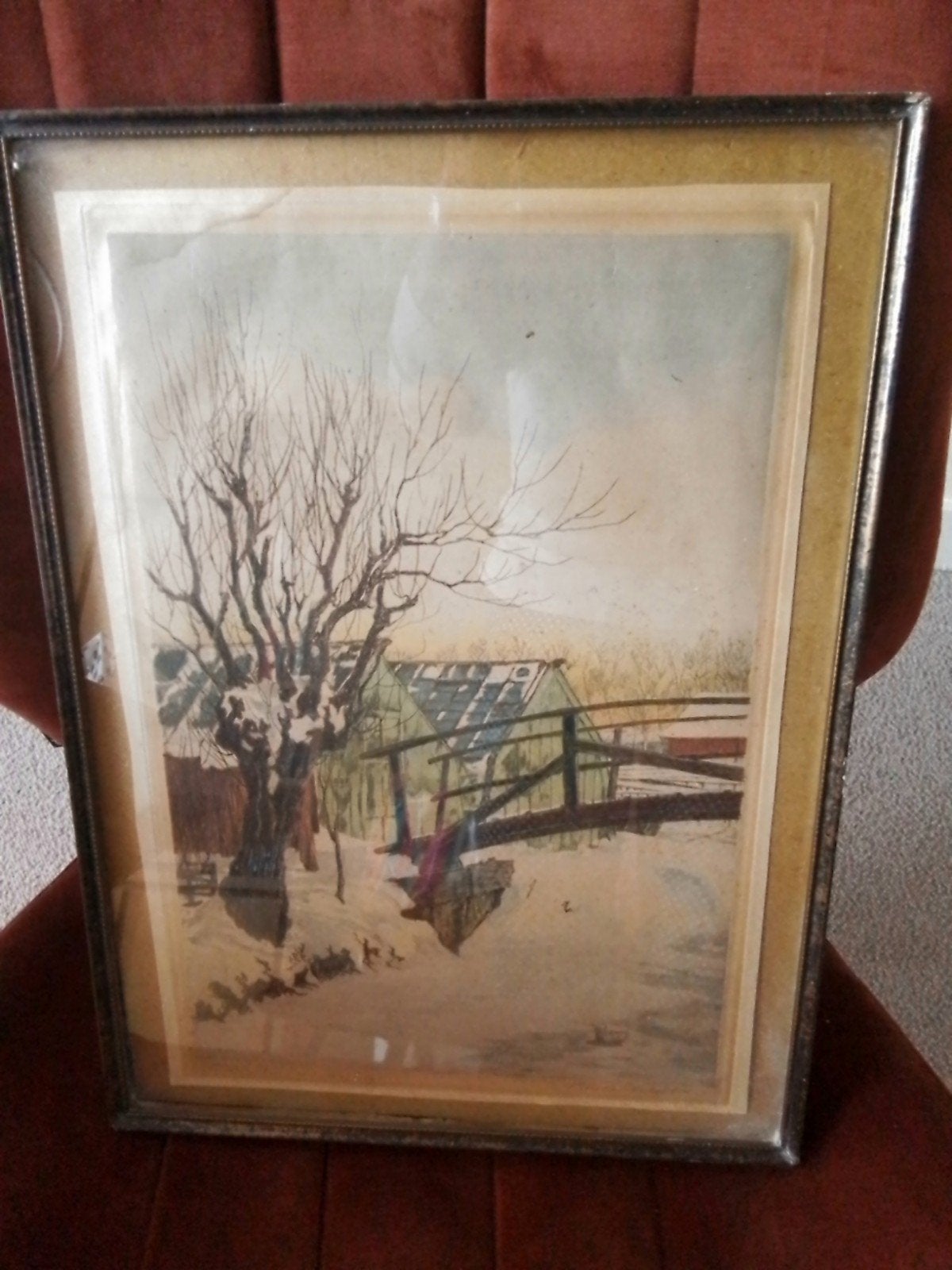 Ets Leyweg Den Haag C.Beukenholdt 1930, Antiek en Kunst, Ophalen