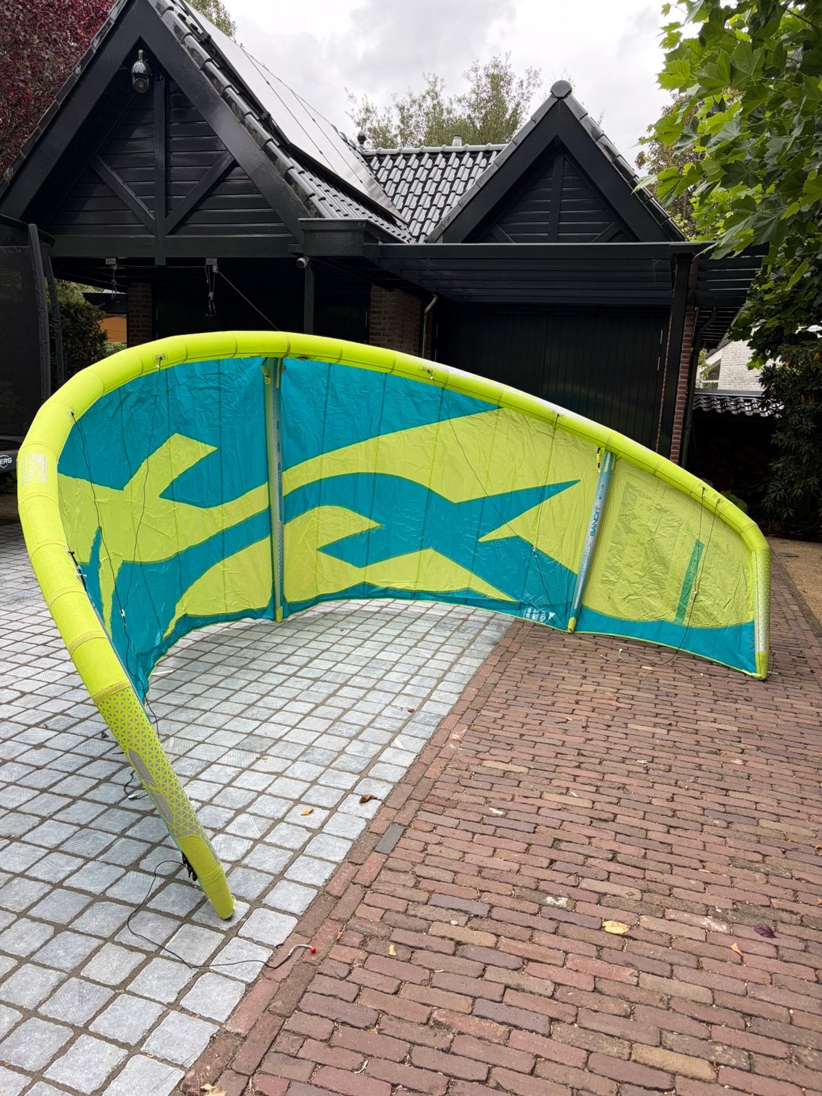 F-One Bandit 11m inclusief bar, Watersport en Boten, Geen board, Ophalen, Zo goed als nieuw