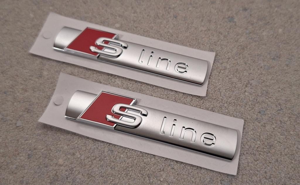 Audi S-Line emblemen origineel, Ophalen of Verzenden