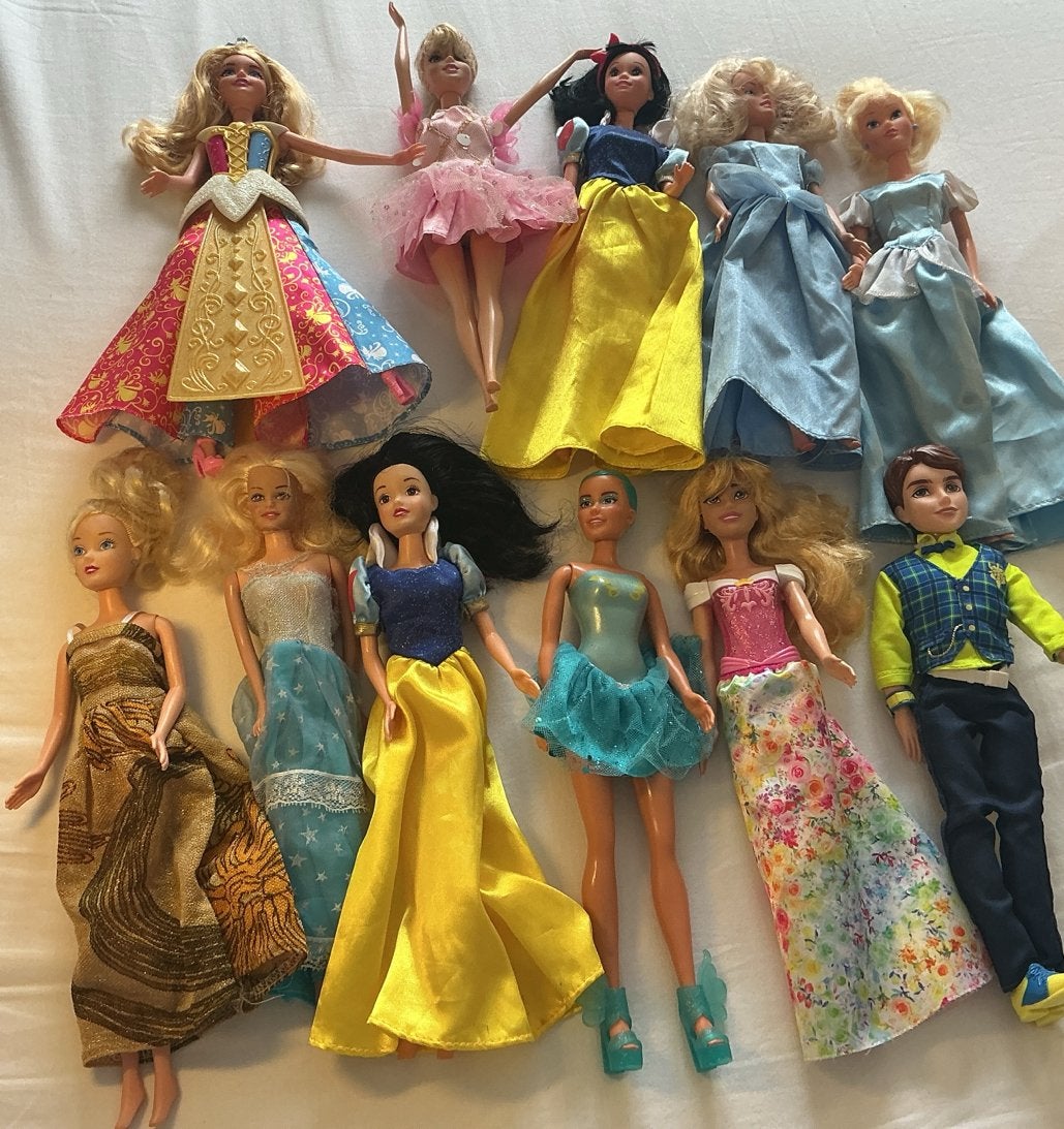 Collectie Disney+Barbie poppen +accessoures., Ophalen of Verzenden, Zo goed als nieuw, Barbie