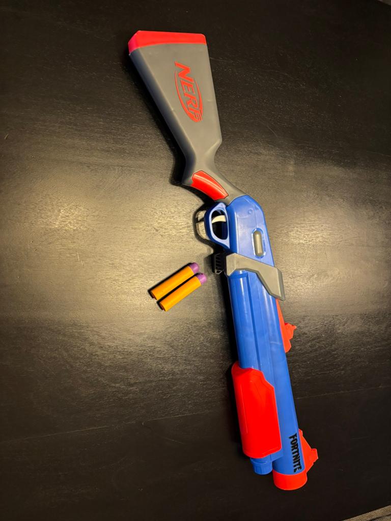 Nerf Fortnite Pump Shotgun pistool, Ophalen, Zo goed als nieuw